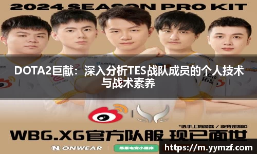 DOTA2巨献：深入分析TES战队成员的个人技术与战术素养